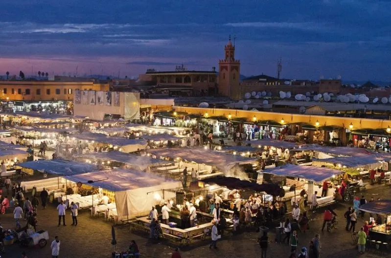An enchanting view of Marrakech, Morocco, highlighting its unique charm, perfect for those planning a morocco travel visa.