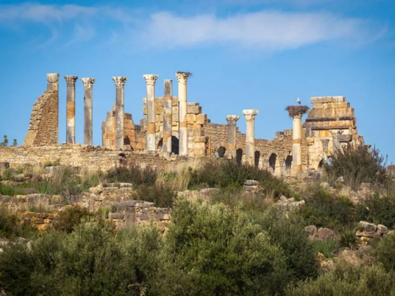 The ancient ruins of Jerusalem, showcasing historical architecture and remnants of a once-thriving city.