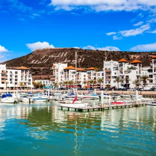 Travelers exploring the Sahara Desert, imperial cities, and scenic landscapes on a 10-day Morocco tour from Agadir