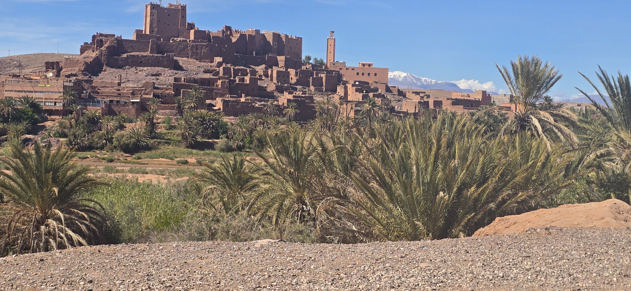 2-day Morocco tour from Ouarzazate to Fes featuring Todra Gorge, Merzouga Sahara Desert, camel trekking, Ziz Valley, and Middle Atlas Mountains