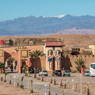 3-day Morocco tour from Ouarzazate to Fes via Merzouga Desert featuring Sahara camel trekking, Todra Gorge, Ziz Valley, and Atlas Mountain landscapes