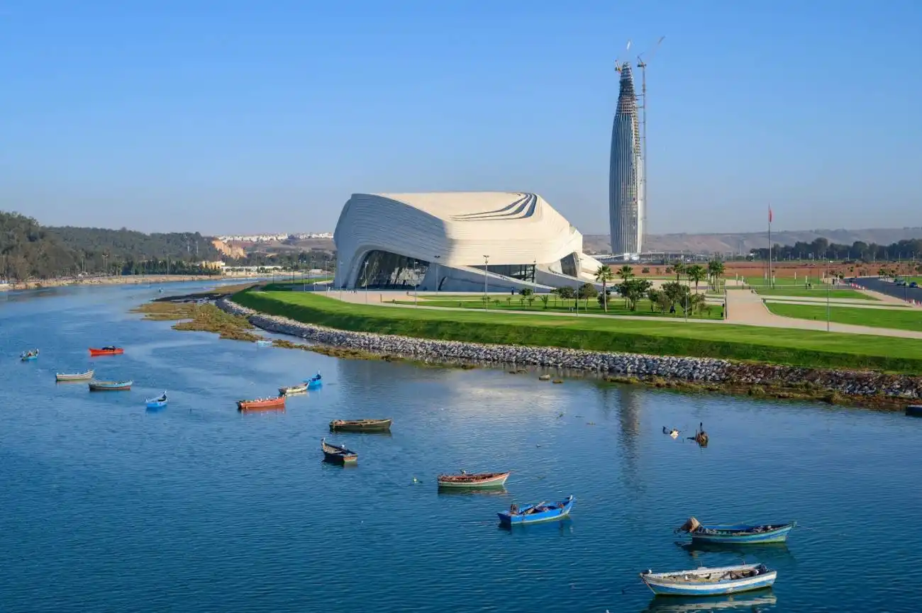 Day trip from Casablanca to Rabat showing Hassan Tower, Kasbah of the Udayas, and Atlantic coastline