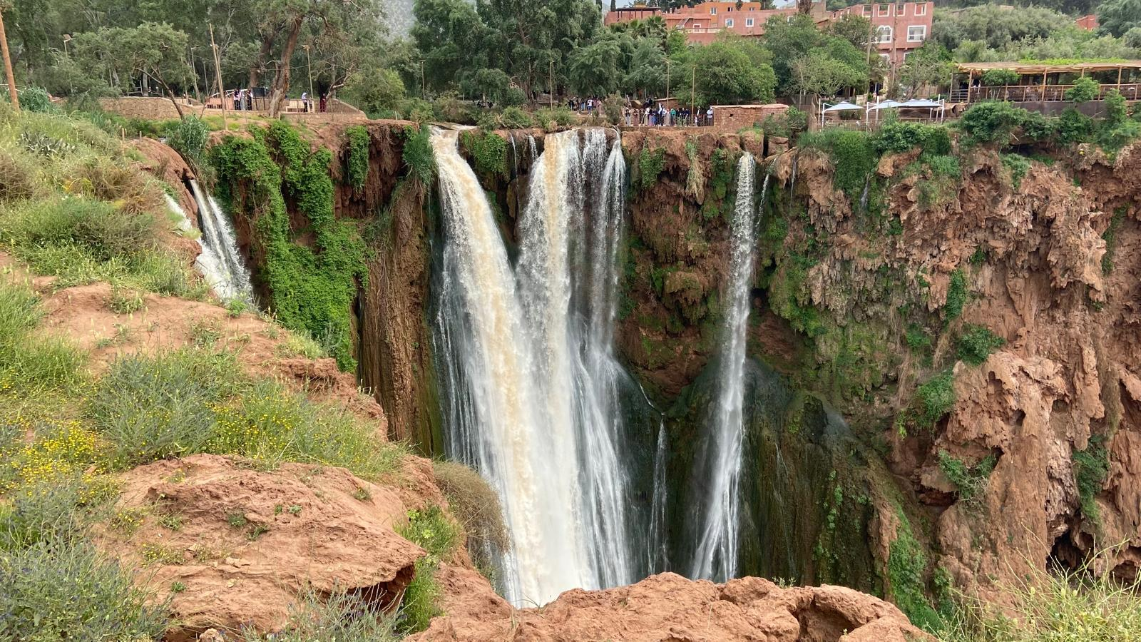 Ouzoud Waterfalls day trip from Marrakech with scenic cascades and monkeys in the Atlas Mountains