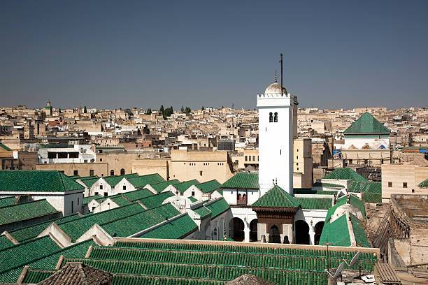Travelers exploring Morocco from Fes including Sahara Desert tours, Medina streets, cultural sites, and Atlas Mountains with private guide