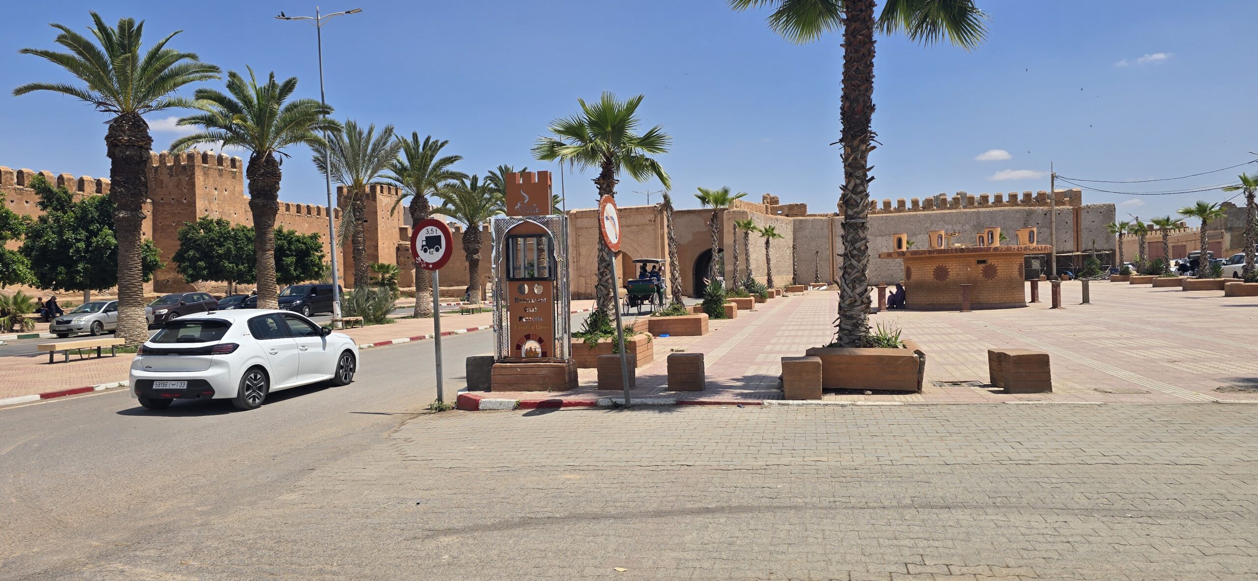 Day trip from Agadir to Taroudant featuring old city walls, souks, Berber markets, and scenic countryside in Morocco